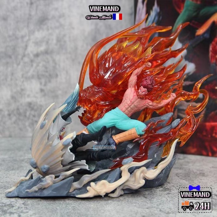 Kho Hà Nội🚚Naruto SKY TOP Naruto Battle Series Yekai Vs Madara Figure Model Anime Ornament