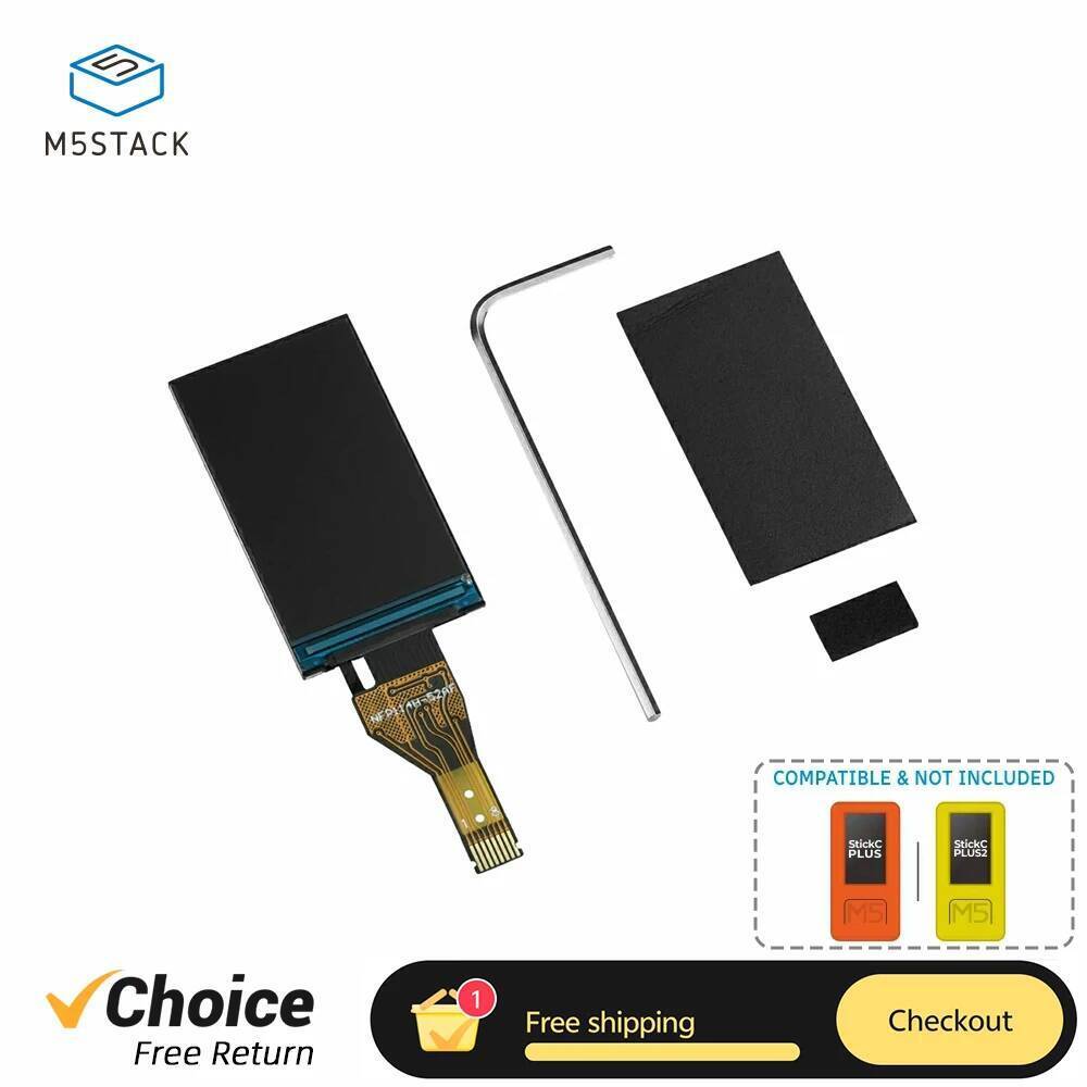 M5Stack Thay Thế Màn Hình Hiển Thị Màn Hình LCD TFT Màu 1.14 Inch Ứng Dụng Cho StickC Plus2 BugC2 St