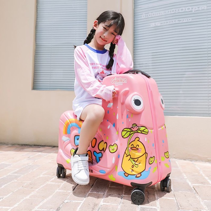 Vali xe đẩy trẻ em, vali ngồi, vali hoạt hình cho bé, vali kéo, vali kéo 24 inch, 20 inch