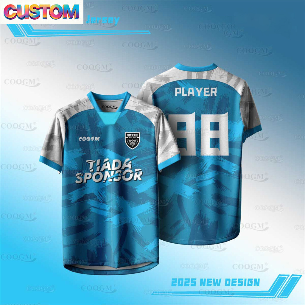 Thiết Kế MỚI 2026 Jersey Tùy Chỉnh Tên Baju Bola Futsal Áo Bóng Đá NFL Giá Rẻ Áo Baju Bóng Đá Lelaki