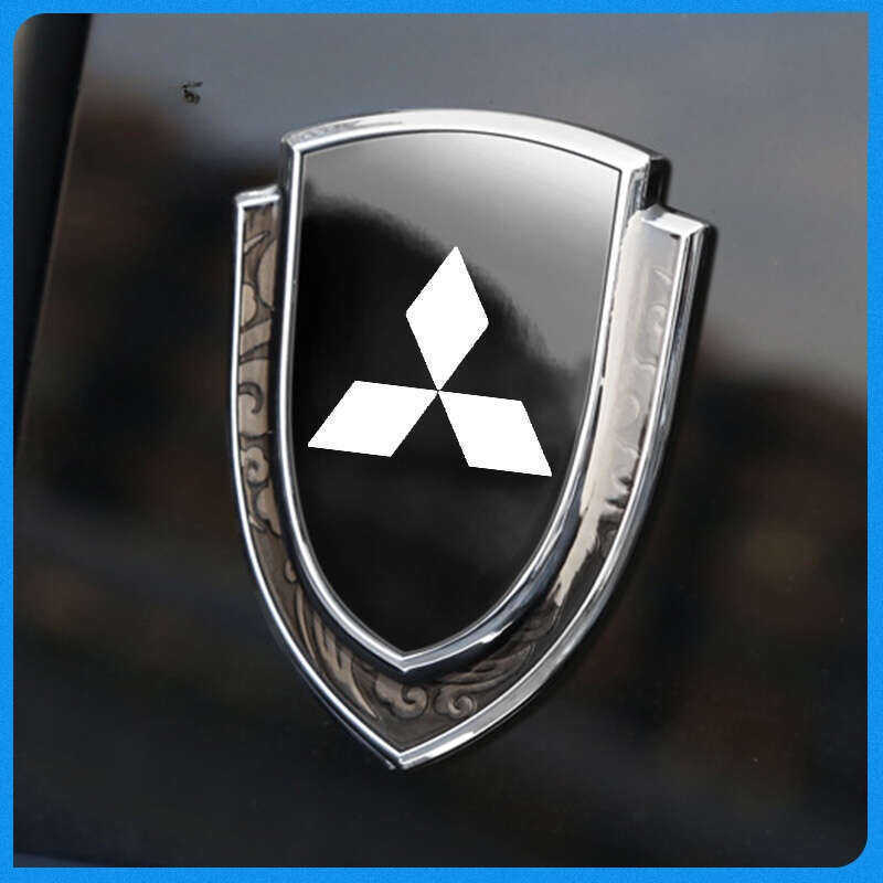 Miếng dán trang trí huy hiệu sắt cho Mitsubishi Lancer Strada Xpander Montero L200 Auto Pro Zone
