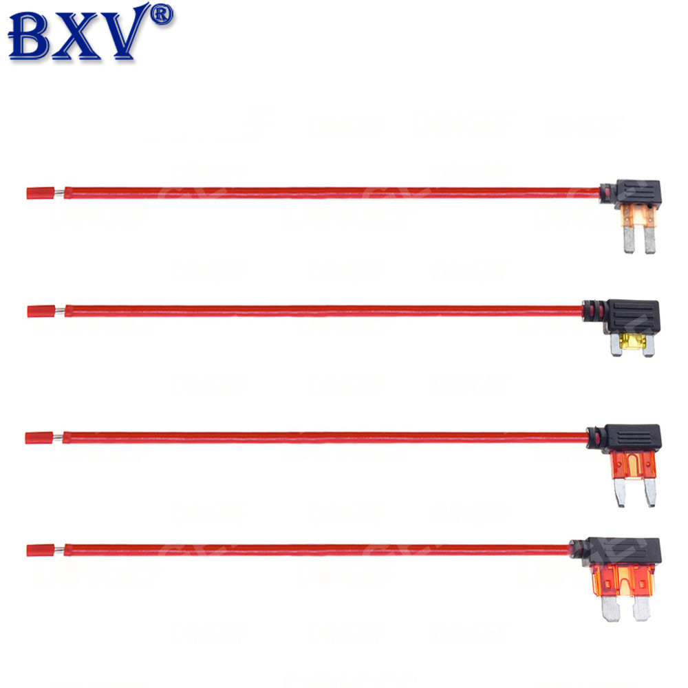 1 Cái Đa Năng Add-A-Circuit Fuse Tap - Giá Đỡ Cầu Chì Lưỡi Khe Kép Cho Micro / Tiêu Chuẩn / Mini & F