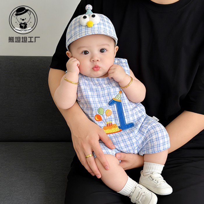 Baby Clothes, Summer Baby Boy Jumpsuits, Summer Clothes, Super Cute Infants And Toddlers, Sum