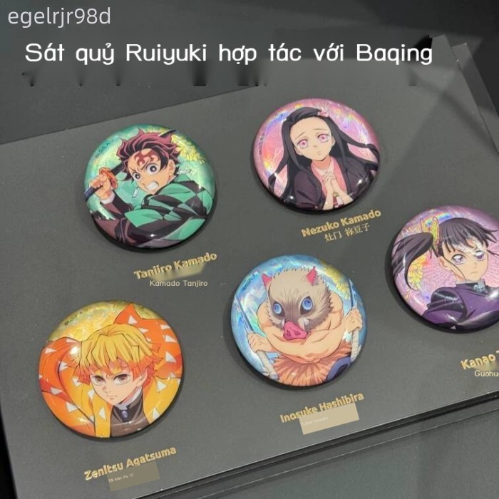 [VIP] Hợp tác giữa Demon Slayer Luckin Coffee: Sản lưu niệm 2D của Tanjiro Nezuko - Huy hiệu, Stan