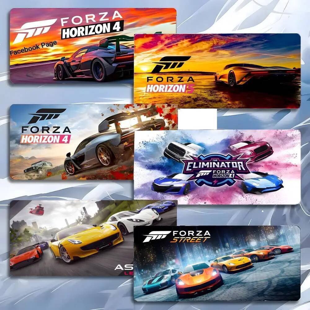 Trò Chơi Đua Xe Nhanh F-Forza Horizon Chuột Pad Mousepad Lớn Chơi Game LockEdge Dày PC Bàn Để Bàn Th