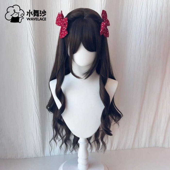 [Câu chuyện tình yêu] lolita lolita jk Wig Cover Sweet lolita First Love Mô phỏng đầu tóc giả