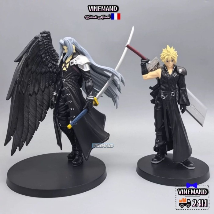 Kho Hà Nội🚚Sephiroth Cloud Final Fantasy Model Scenery Ornament BOSS Figure