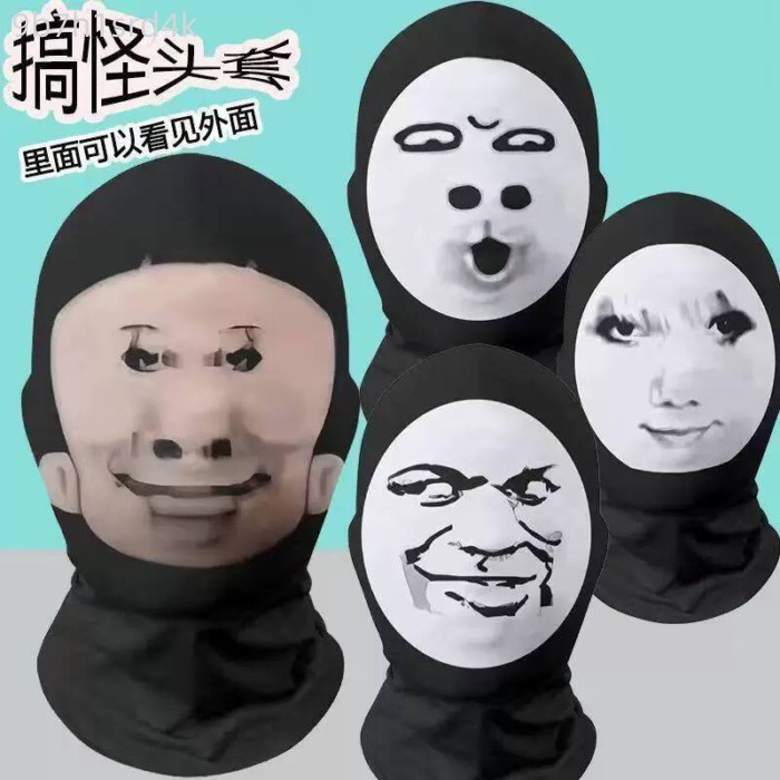 [HOT 2026] Mặt cosplay hình rồng TikTok, chơi khăm, to hài hước, mặt nạ Oh Ha, phụ kiện đầu emoji