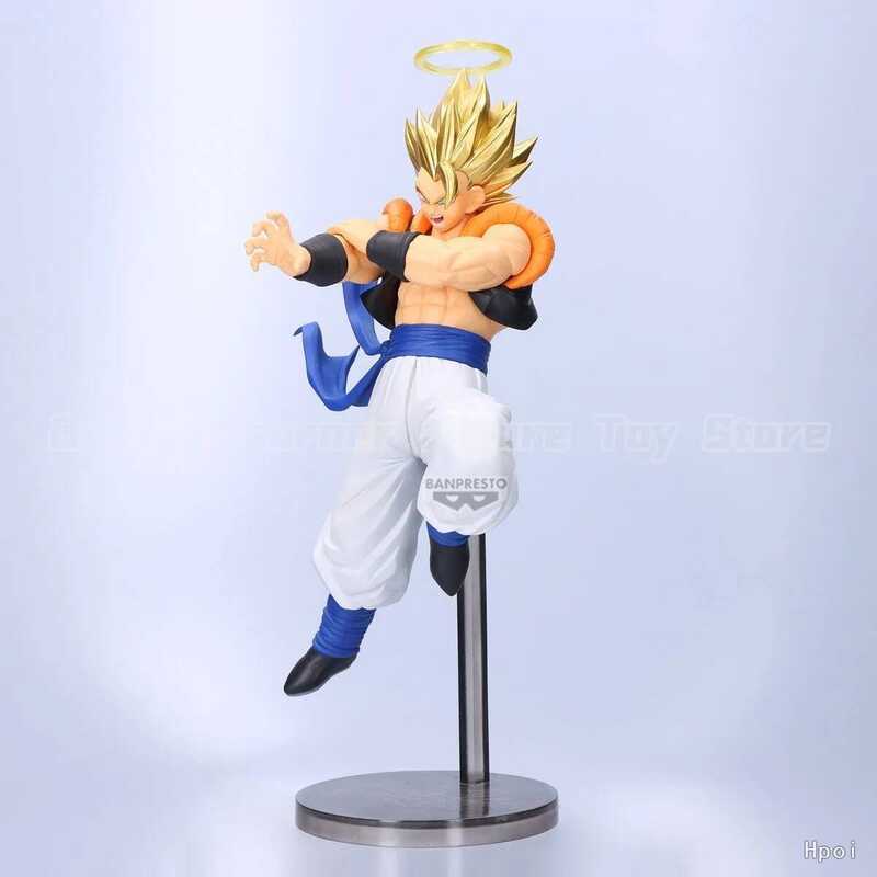 BANPRESTO Dragon Ball Z Dokkan Battle Mô Hình Kỷ Niệm 10 Năm Gogeta Anime Figures