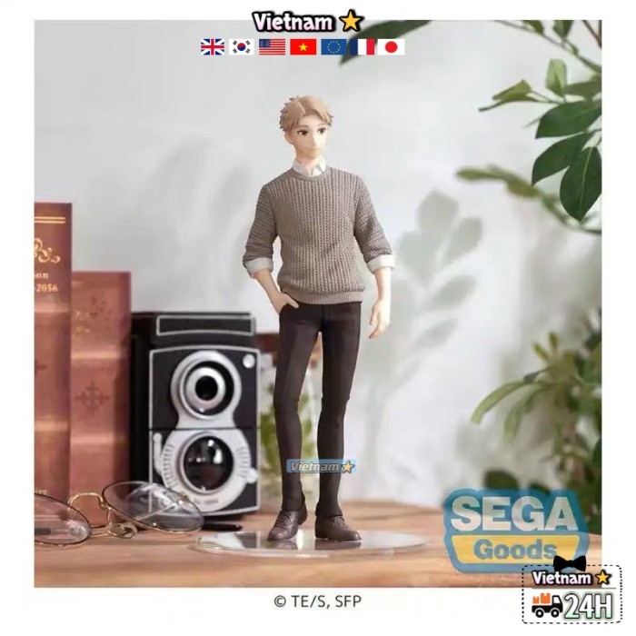 Chưa mở Spy Play House PM Hình Lloyd Folger Quần áo thường Phòng chờ Quần áo Hình Phong cảnh
