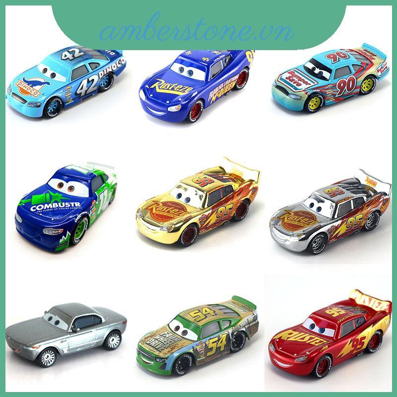 Cars 95 Grey Mcqueen Hợp kim Mcqueen Mcqueen 1st 3rd Racing Sưu tập