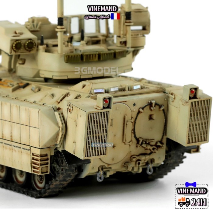 Kho Hà Nội🚚72005 1/72 American M2A3 Bradley BUSK III Infantry Fighting Vehicle Model