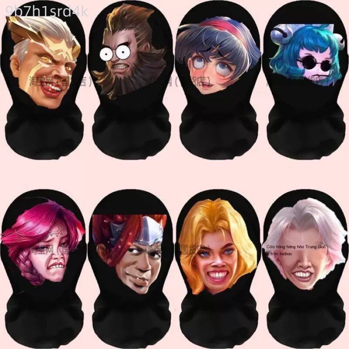 [GIÁ TỐT CHỌN MẪU] đội đầu Honor of Kings, Mặt nạ Dianwei Pain, cosplay Lanling King, hài hước và v