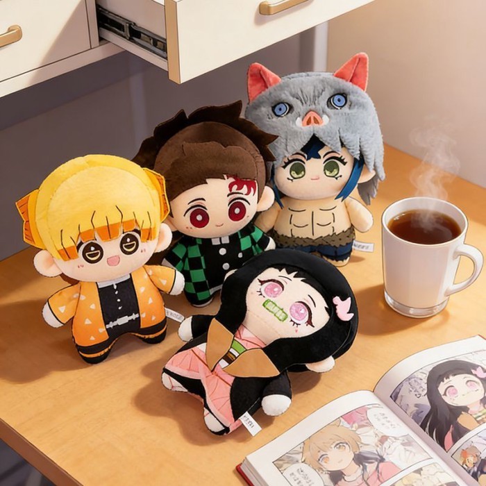 Búp bê hoạt hình Kimetsu no Yaiba ngoại vi phổ biến Tomioka Giyu Tanjiro