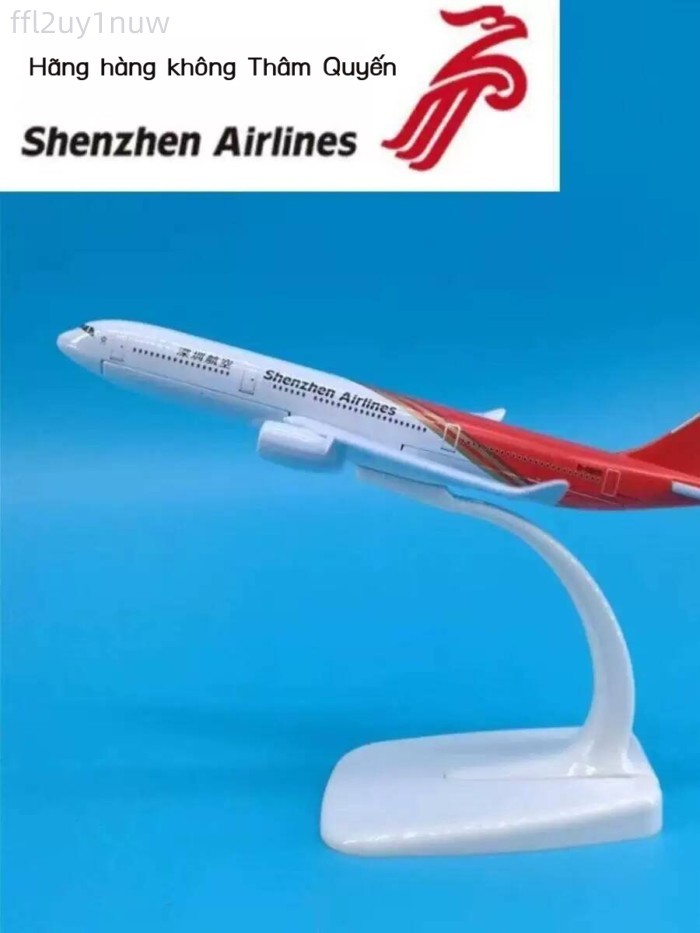 [SALE SỐC]  Mô hình máy bay hợp kim mô phỏng hãng hàng không Thâm Quyến Boeing B737-8max, quà sinh