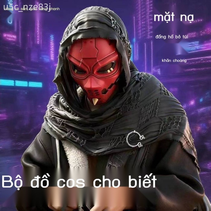[SALE SỐC]  Trang phục áo choàng cosplay trẻ em, hàng hóa Delta Force, mặt nạ Said, dao móng vuốt,