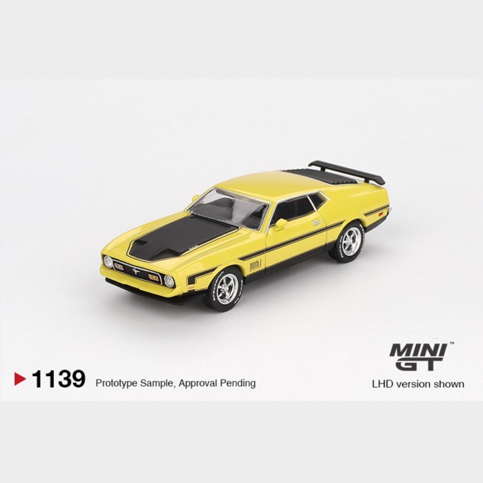 MINIGT 1: 64 Ford Mustang Ford Mustang Mach1 Xe hợp kim Mẫu xe cổ điển