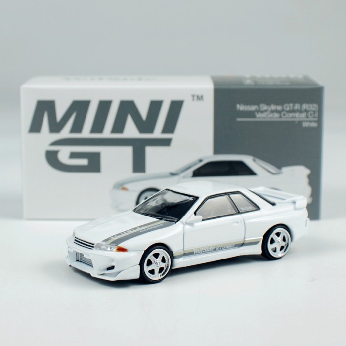 MINIGT 1: 64 Skyline Skyline GTR R32 VeilSide Hợp Kim Xe Mô Hình Thành Phẩm