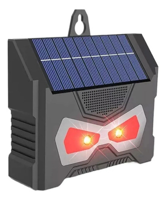 Gato Electrónico Scare Away Solar Buzzard Para Exteriores Y e99