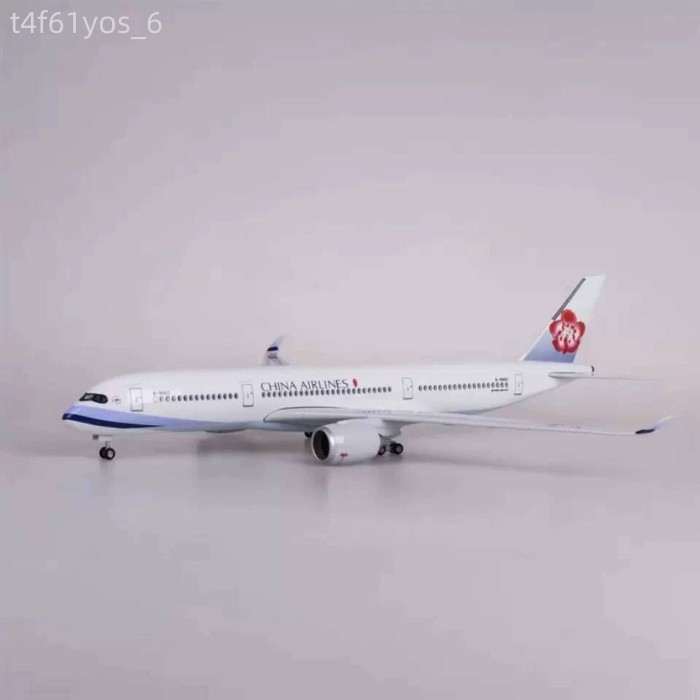 [GIÁ SỈ]  Mô Airbus A350 của hãng Đài Loan Trung Quốc năm 47cm có bánh xe và đèn, mô hình máy bay c