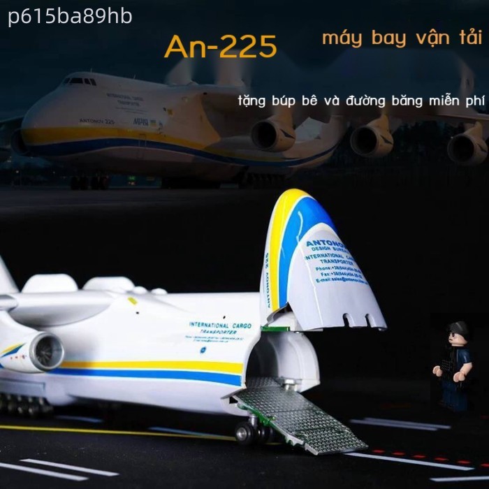 [SALE SỐC]  Mô vận tải An-225, mô hình máy bay An225 Antonov Blizzard, vật trang trí cỡ lớn.