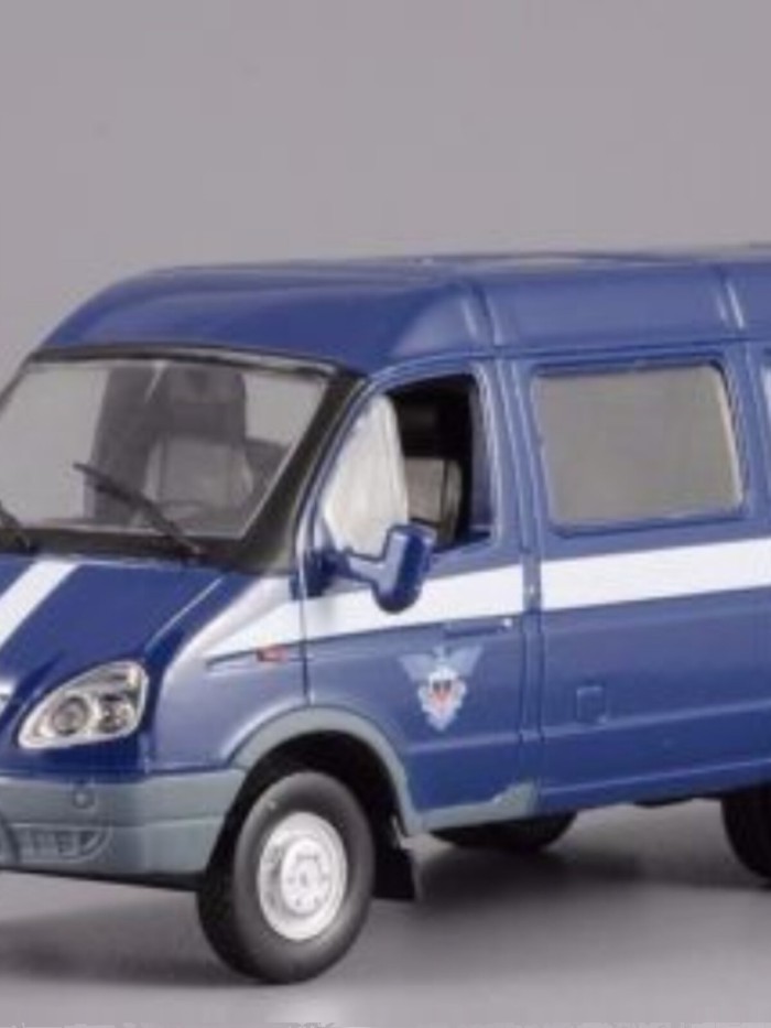 1 43 Xe Hợp Kim GAZ Gazelle Gazelle Xe Thương Mại Loại Van Vận Chuyển Mô Hình Hoài Cổ