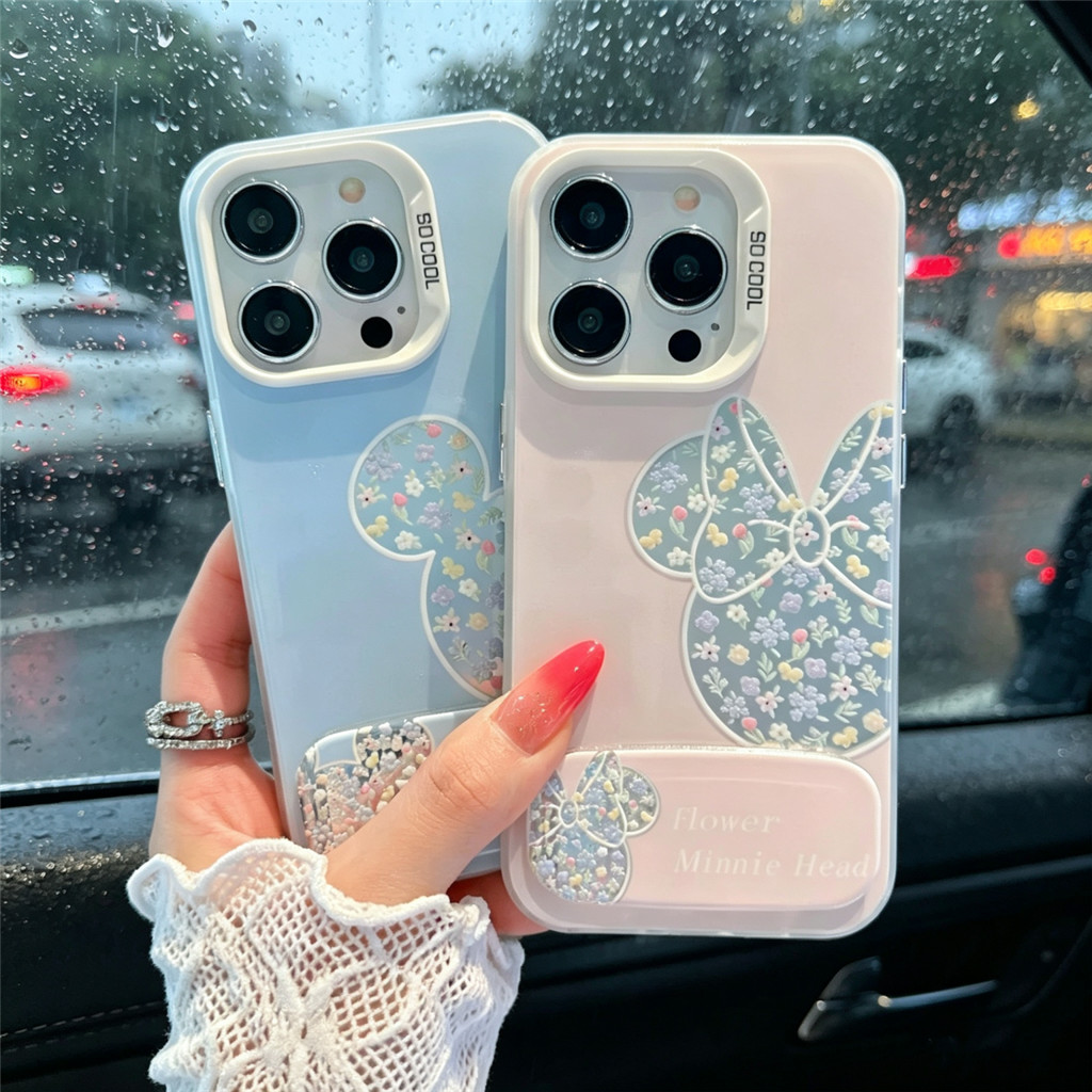 Ốp điện thoại mềm có gương giá đỡ điện thoại cho VIVO v60 v50 Lite V40 Y19S Pro Y17 Y29 Y19 Y16 Y35 
