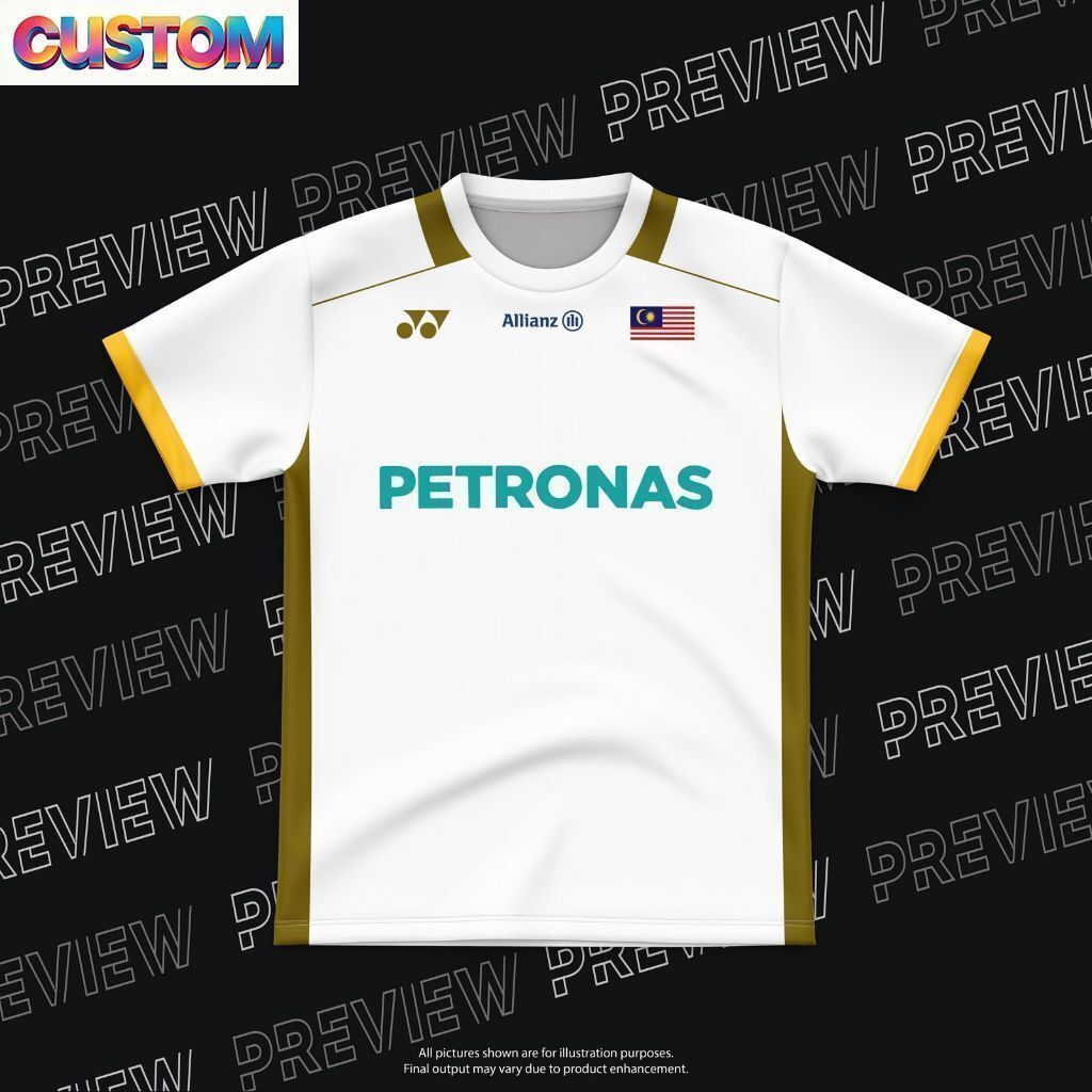 JERSEY BADMINTON MALAYSIA - PETRONAS - YONEX (BWF WORLD CHAMPIONSHIP 2025)
