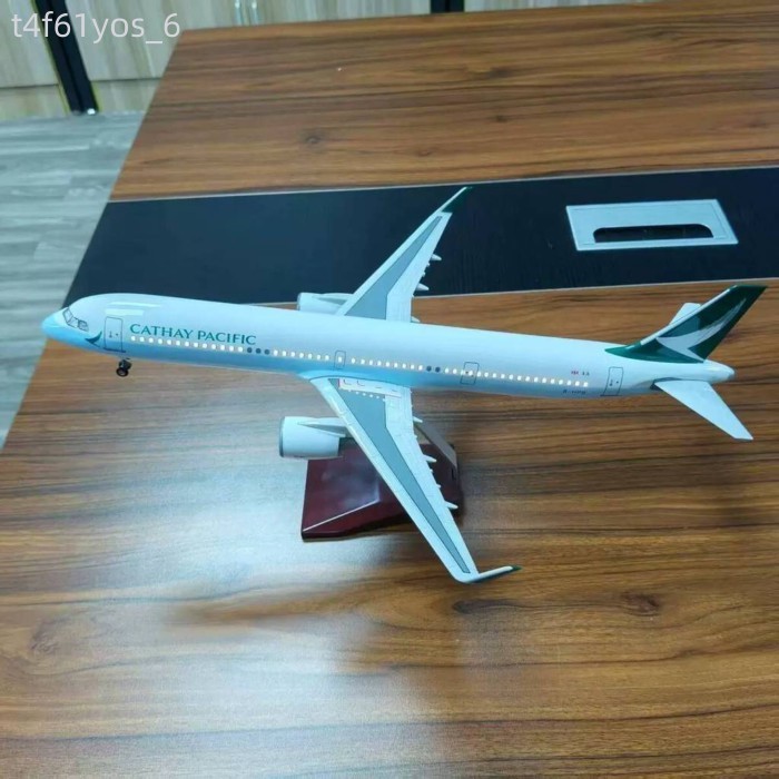[HOT HIT] Mô hình máy bay chở khách hàng không dân dụng Cathay Pacific A321Neo của Hồng Kông, cao 4