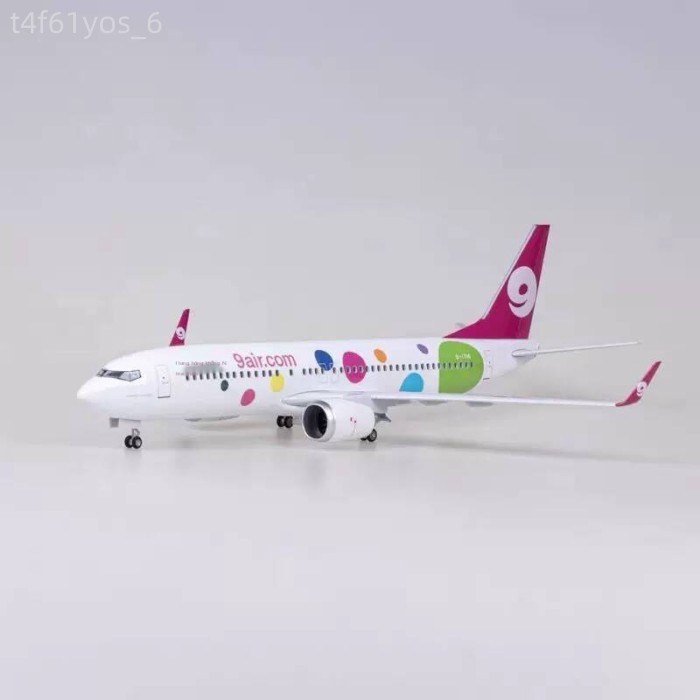 [HÀNG MỚI VỀ] Mô hình máy bay chở khách dân dụng Boeing 737-800 của hãng hàng không Jiuyuan Airlin