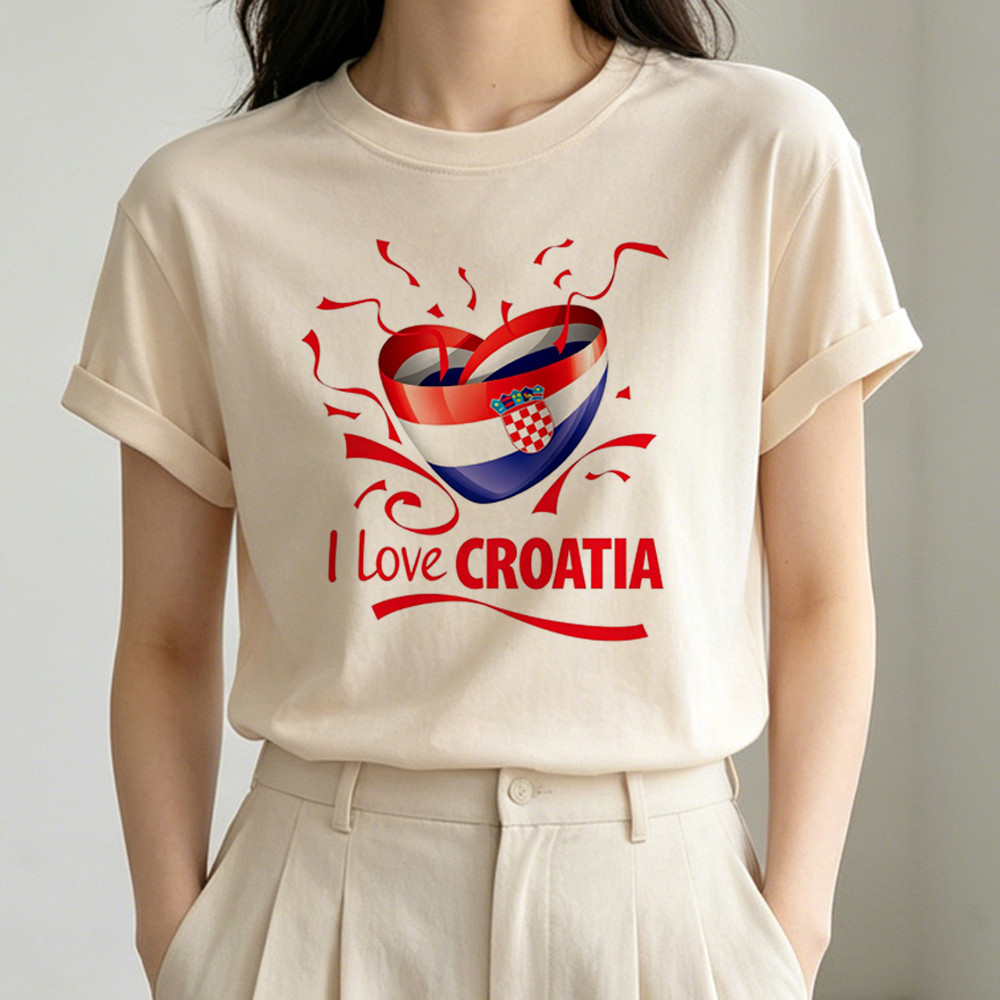 Áo thun Croatia shoujo dạo phố 2000 cảnh áo thun thời trang hàn quốc manga đồ họa