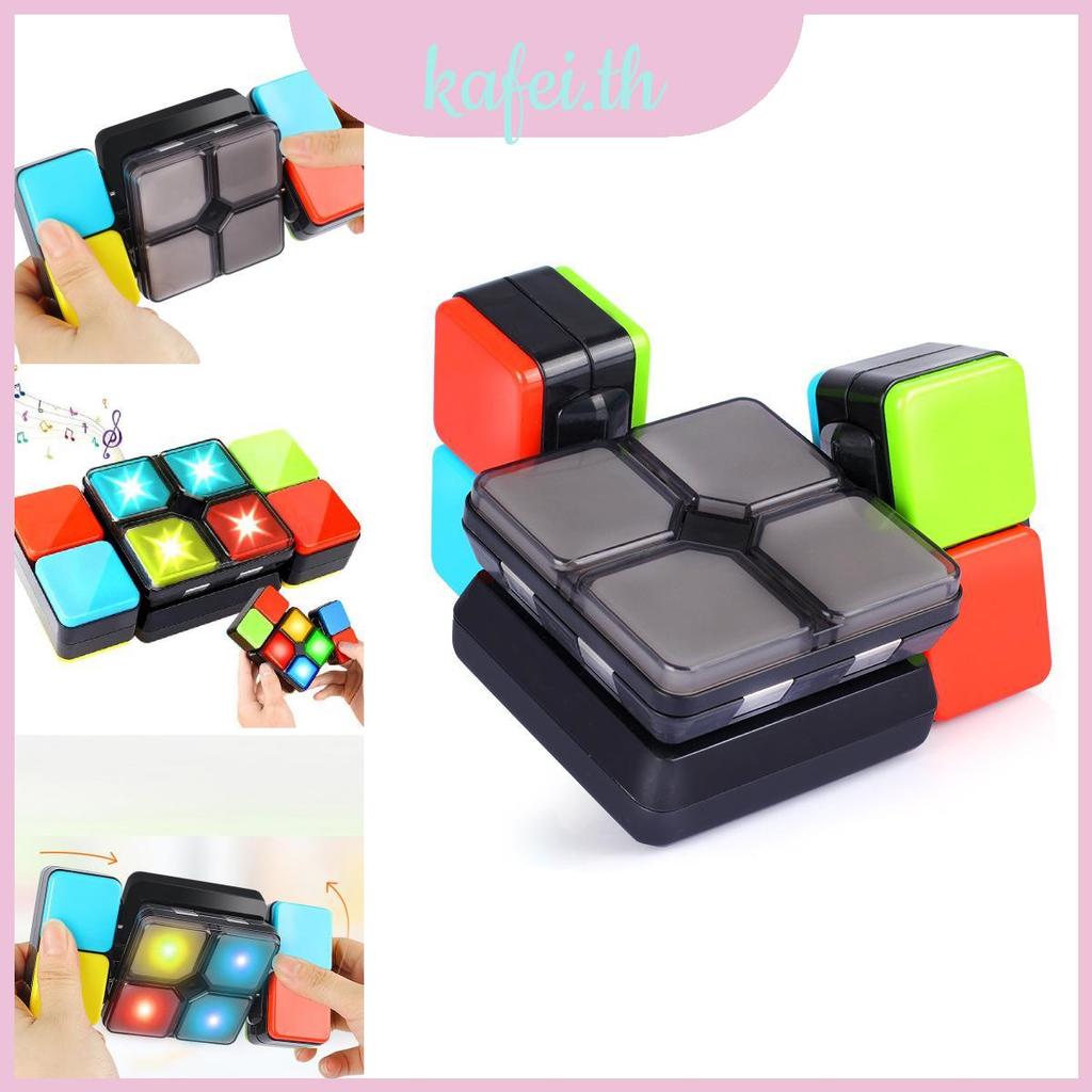 Âm nhạc LED Magic Cube Puzzle Flip Slide Nhiều người chơi Trò chơi điện tử Đồ chơi trẻ em
