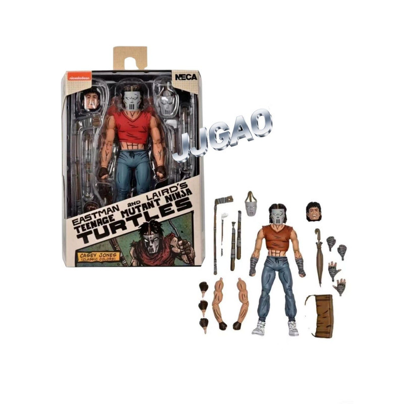 Mô hình nhân vật hành động NECA Teenage Mutant Ninja Turtles Casey Jones (phiên bản truyện tranh) 7 