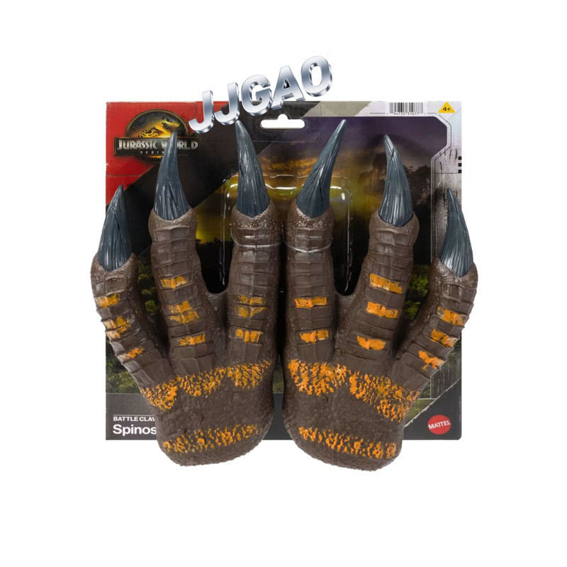Mô hình nhân vật hành động Mattel Jurassic World, Dòng Rebirth: Móng vuốt Spinosaurus, Trang phục, K