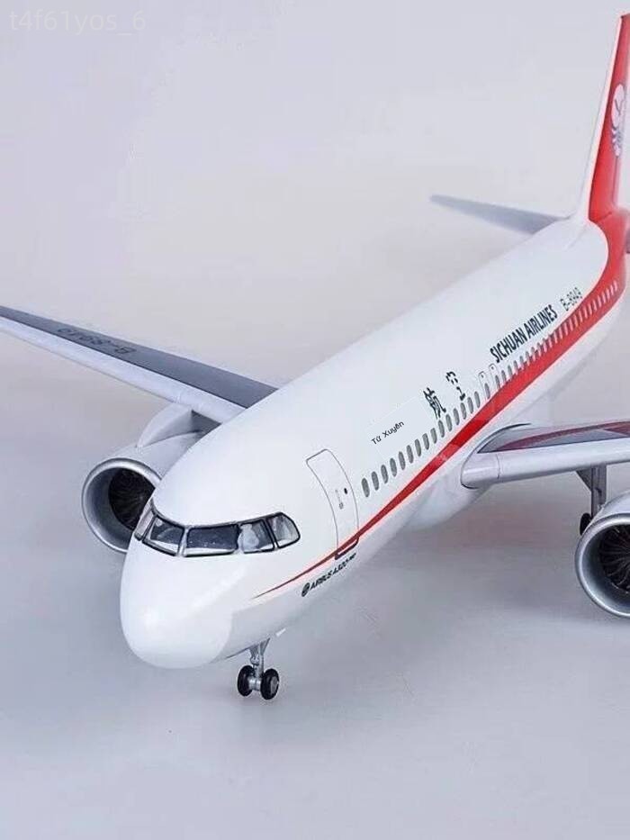 (Mới về) Mô hình Airbus A319 của hãng hàng không Tứ Xuyên Trung Quốc, mã 3U8633, mô phỏng máy bay c