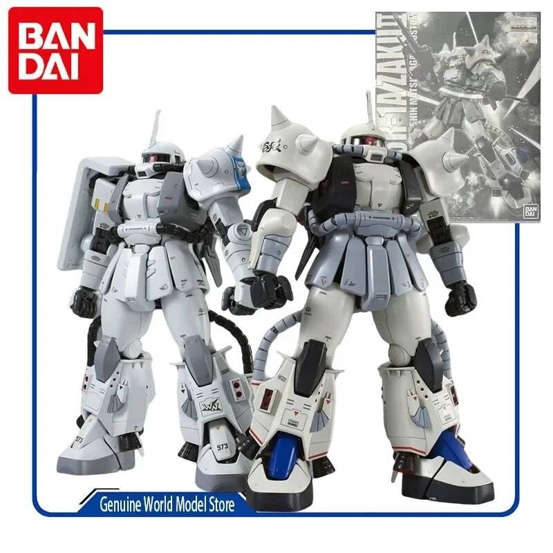 Bộ Bandai GUNDAM MG PB MS-06R-1 ZAKU 2 1/100, mô hình lắp ráp nhân vật hoạt hình, đồ chơi sưu tầm, q