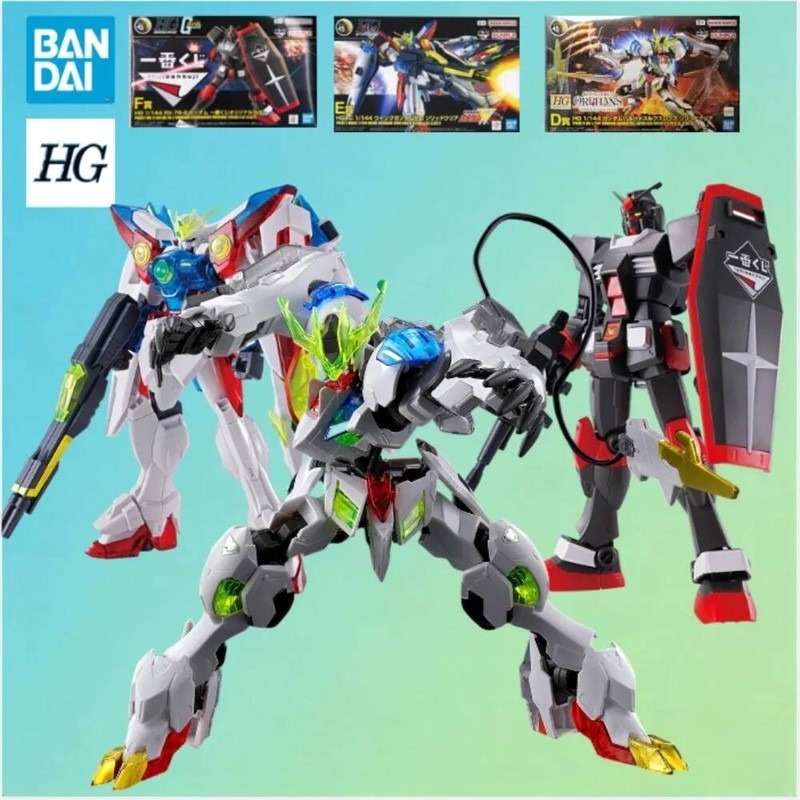 Bandai HG 1/144 Ichiban Kuji Gundam 2024 C/D/E/F Prize Rising Freedom Barbatos Lupus Rex Wing Zero R