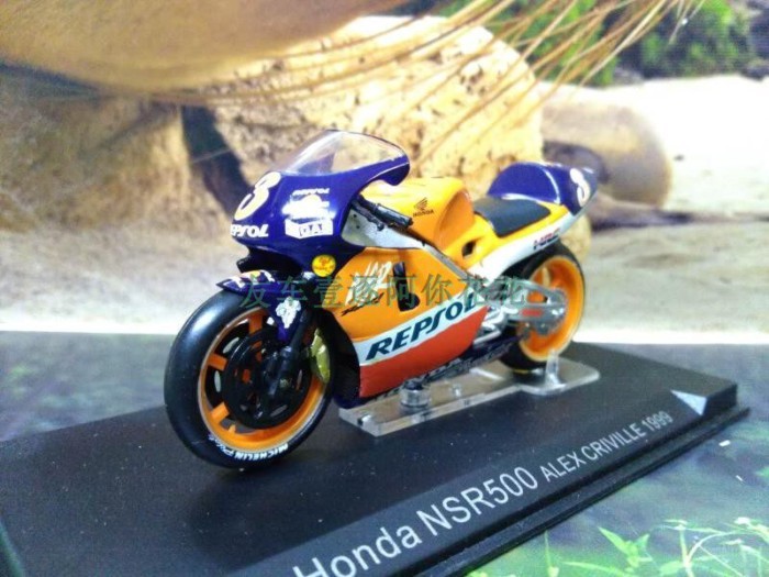 1: 24 IXO Xe Máy Sách * Tian HOND * A NSR500 Xe Đạp Điện Mẫu Xe Hợp Kim Xe Đạp Out of Print Model
