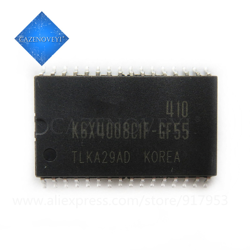 5 Cái K6X4008C1F-GF55 K6X4008C1F K6X4008 SOP-32 Còn Hàng