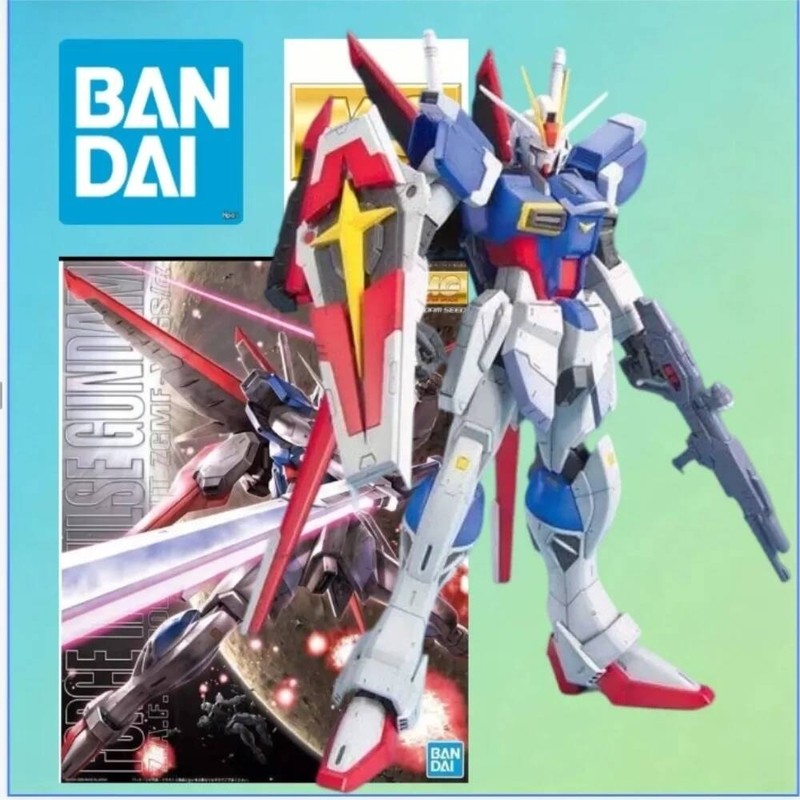 Bandai MG 1/100 ZGMF‑X56S/α Force Impulse Gundam SEED DESTINY Bộ Lắp Ráp Anime Mecha Mô Hình Sưu Tầm