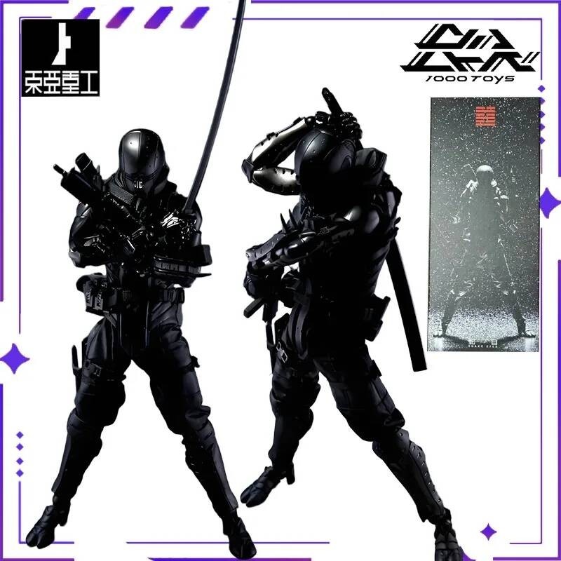 1000Toys East Asia Heavy Industries 1:6 "SNAKE EYES" Mô Hình Nhân Vật "Mắt Rắn" Hoàn Thiện, Có Thể D
