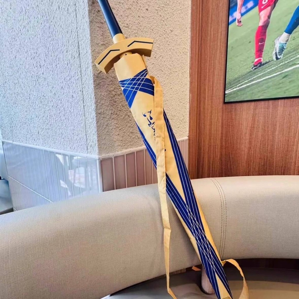 [HOT 2025] Đồ dùng cùng phong cách hợp tác Pizza Hut FGO Fate Grand Order, ô kiếm chiến thắng, yếu