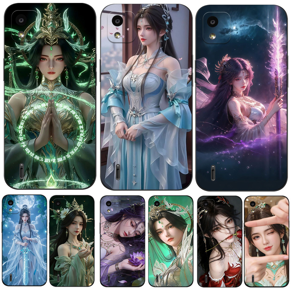 Ốp Lưng NOKIA C110 Ốp lưng Silicon Mềm Đen Tpu Thần F1 Đô La Đua anime Hoạt Hình