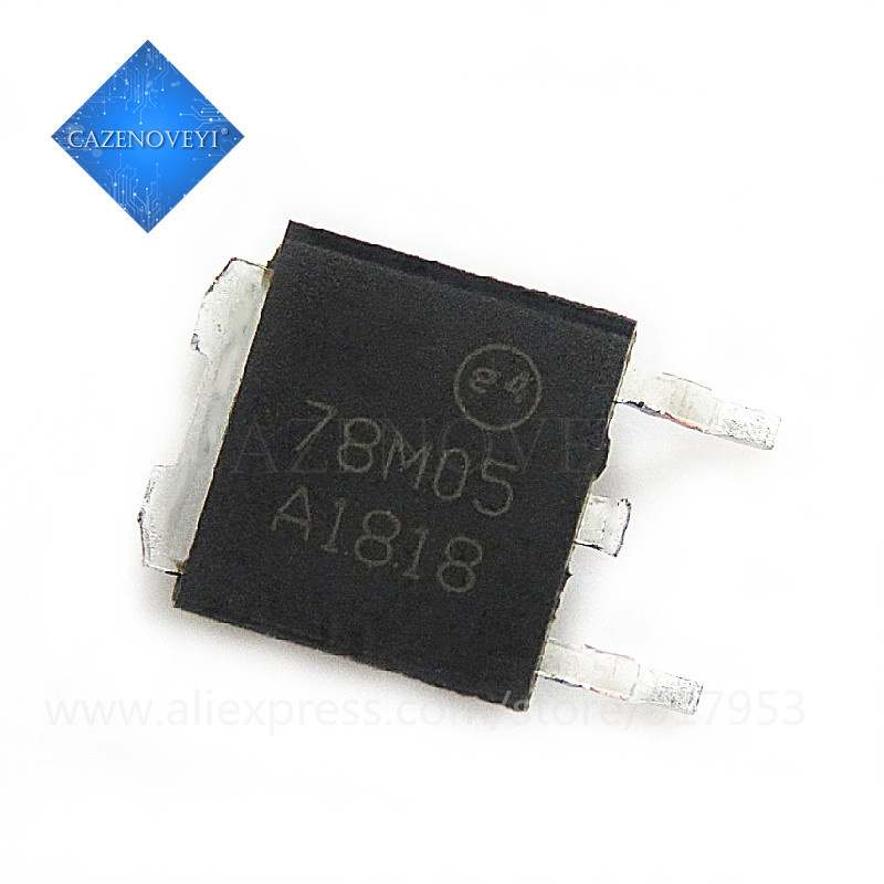 10 Mảnh L78M05CDT L78M05 78M05 TO-252 IC Chip gốc mới
