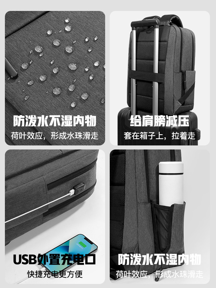 Ba Lô Laptop Mới Thích Hợp Cho Lenovo Savior Y7000 Chơi Game Notebook 17.3 HP Asus Dell 14 Nam Apple Pro16 Xiaomi 15.6 Inch Túi Máy Tính Huawei Honor 16.1 Ba Lô Nữ | BigBuy360 - bigbuy360.vn