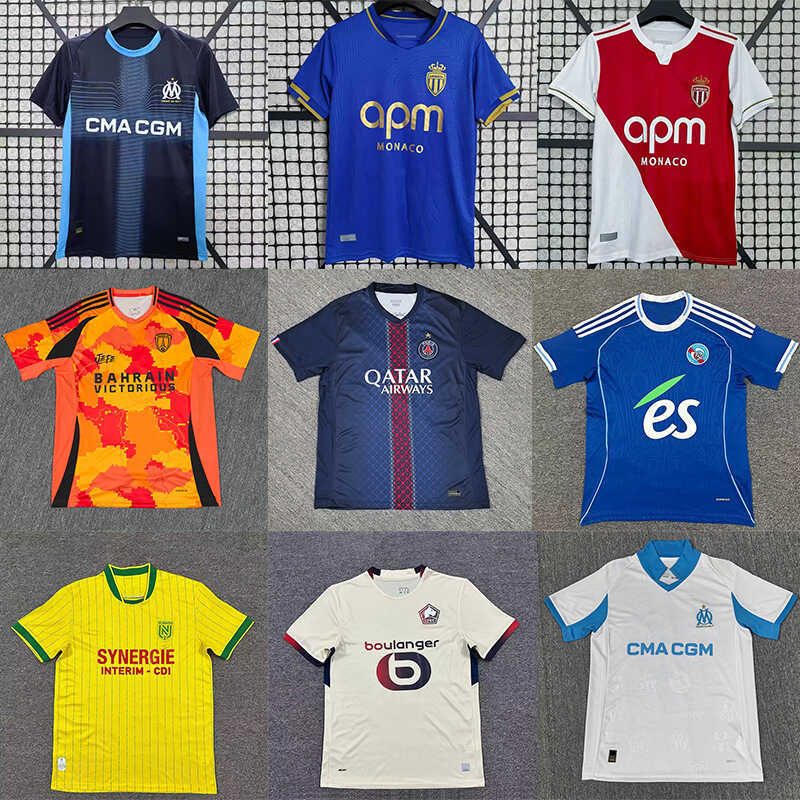 2526 Farga Paris FC Monaco Số 8 Borgba No. 6 Zecaria Marseille Leon Fan Edition Áo bóng đá