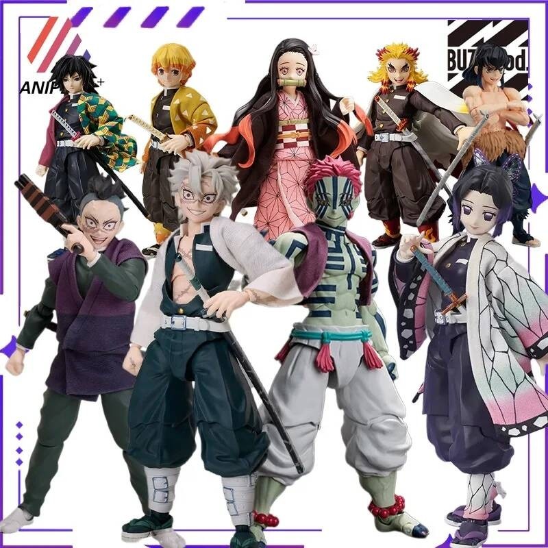 Thương hiệu ANIPLEX+ 1/12BUZZmod. Mô hình nhân vật đồ chơi di động Ghost Slayer Blade Undead Kawakam