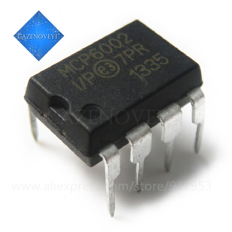 10 Piece MCP6002-I / P MCP6002 DIP-8 chip đảm bảo chất lượng chính hãng mới