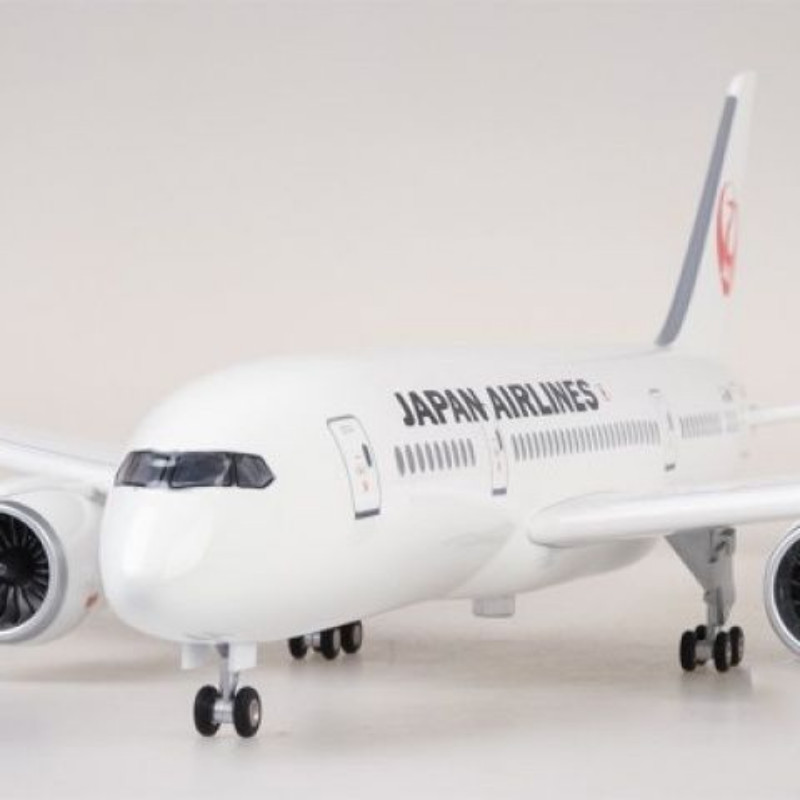 [ Siêu Tiết kiệm] Boeing B787 Japan Airlines Japan Airlines với bánh xe và đèn mô phỏng hàng không