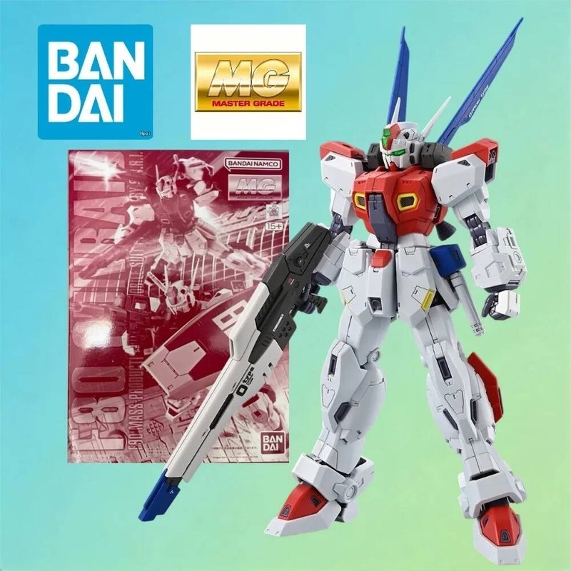 Bandai MG 1/100 F80 GUNRAID Bộ mô nhựa Mobile Suit Gundam F90 lắp ráp Gunpla Mô hình nhân vật hành đ